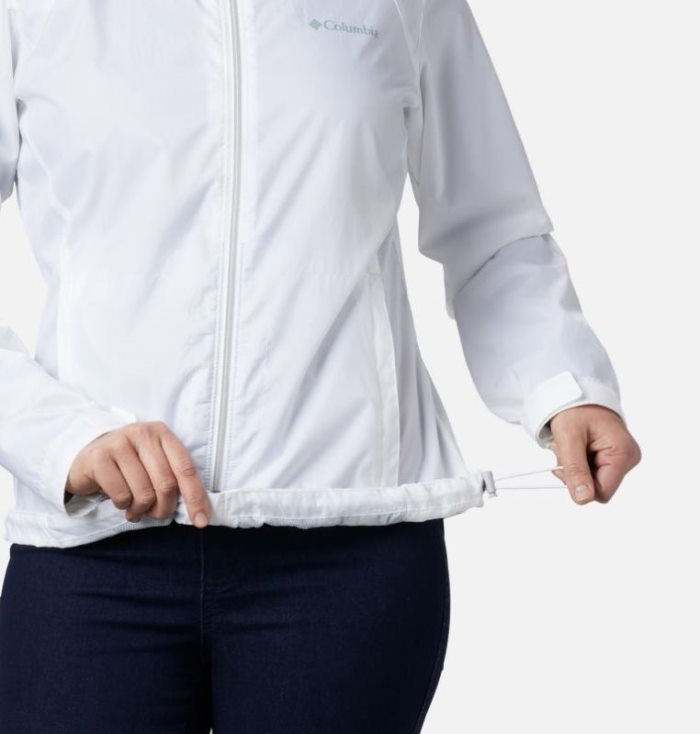 Capa De Chuva Columbia Switchback™ III Jaqueta Feminino Branco Portugal | 186680-VFFR