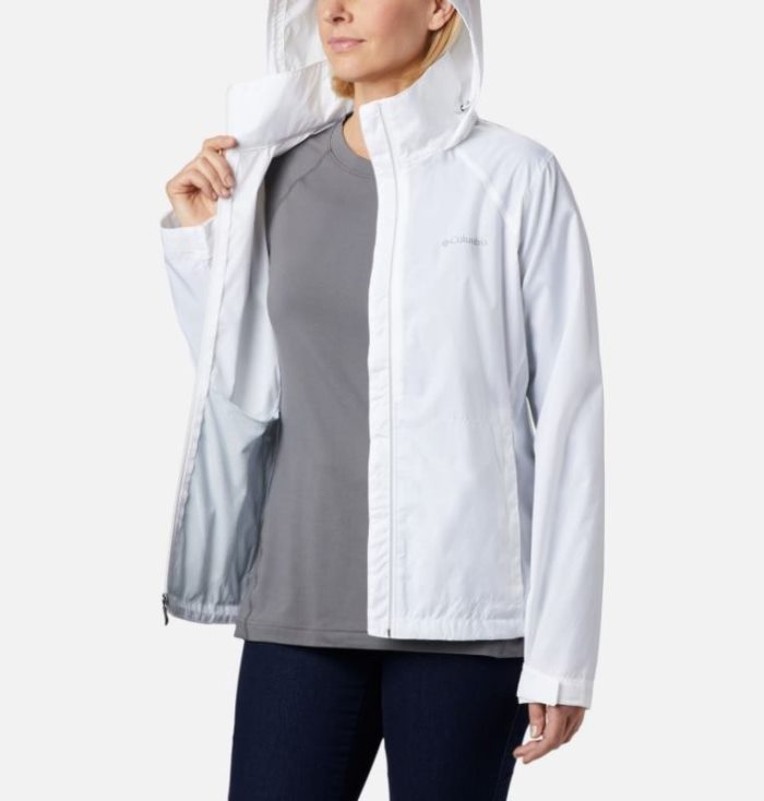 Capa De Chuva Columbia Switchback™ III Jaqueta Feminino Branco Portugal | 186680-VFFR