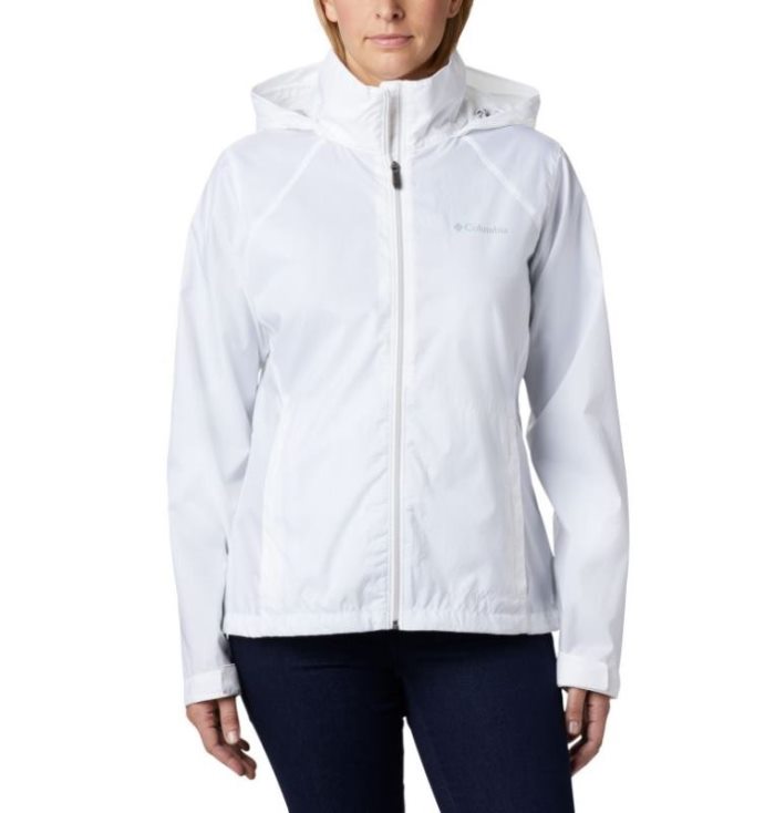 Capa De Chuva Columbia Switchback™ III Jaqueta Feminino Branco Portugal | 186680-VFFR