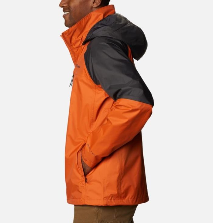 Capa De Chuva Columbia Watertight™ Trek Jaqueta Masculino Laranja Cinzentas Escuro Portugal | 152889-EL7V