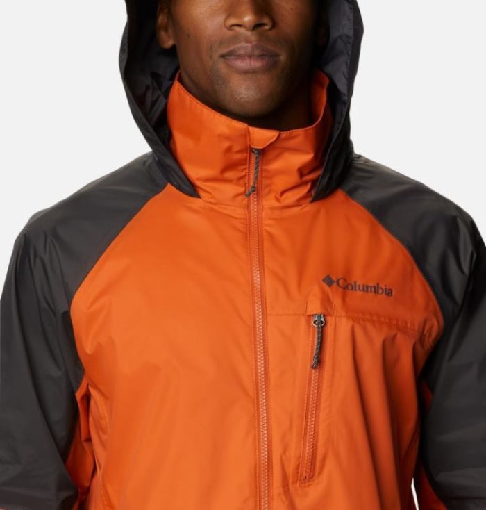 Capa De Chuva Columbia Watertight™ Trek Jaqueta Masculino Laranja Cinzentas Escuro Portugal | 152889-EL7V