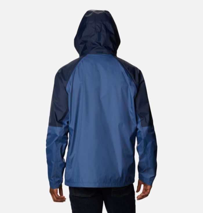 Capa De Chuva Columbia Watertight™ Trek Jaqueta Masculino Azuis Azul Marinho Portugal | 156364-R0X8