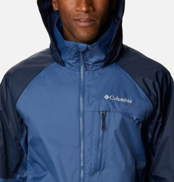 Capa De Chuva Columbia Watertight™ Trek Jaqueta Masculino Azuis Azul Marinho Portugal | 156364-R0X8