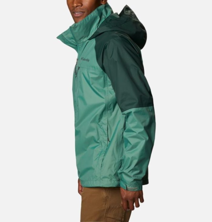 Capa De Chuva Columbia Watertight™ Trek Jaqueta Masculino Verdes Verdes Portugal | 194763-MATJ