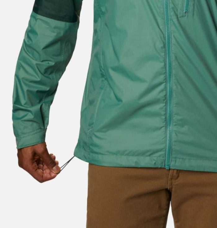 Capa De Chuva Columbia Watertight™ Trek Jaqueta Masculino Verdes Verdes Portugal | 194763-MATJ