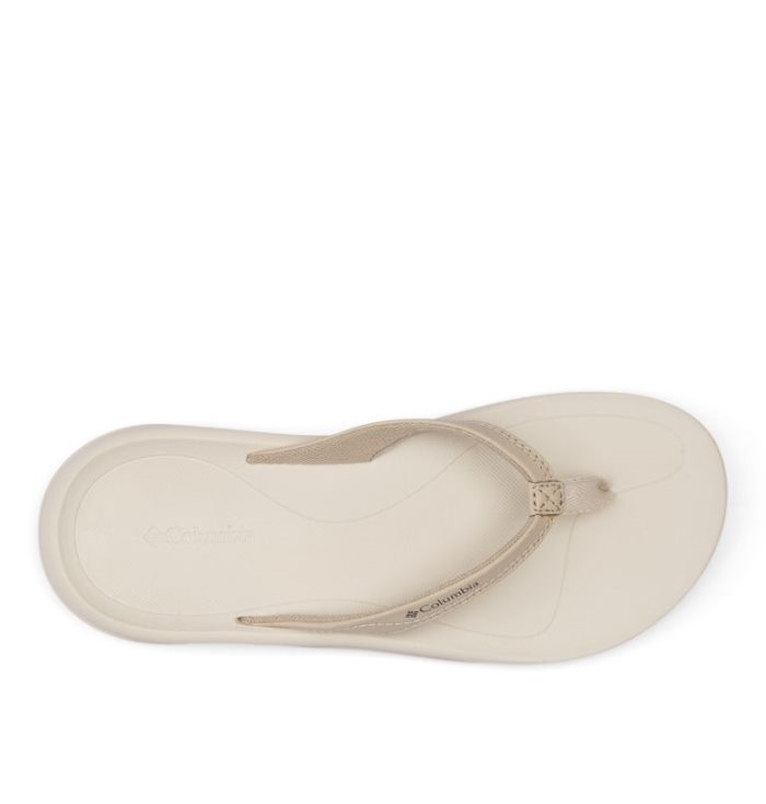 Sandalias Columbia Flip Flop Feminino Bege Pretas Portugal | 134055-1G9J