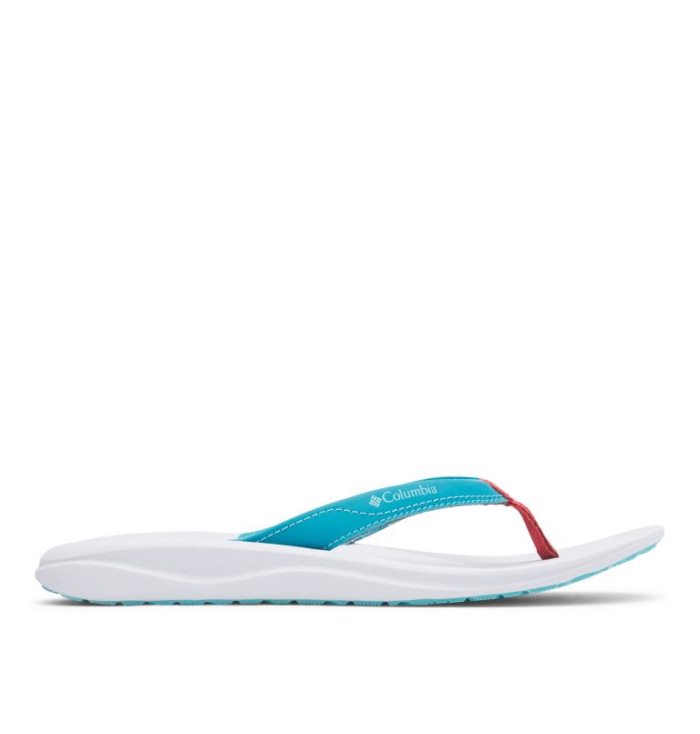 Sandalias Columbia Flip Flop Feminino Luz Azuis Portugal | 183467-FUFZ