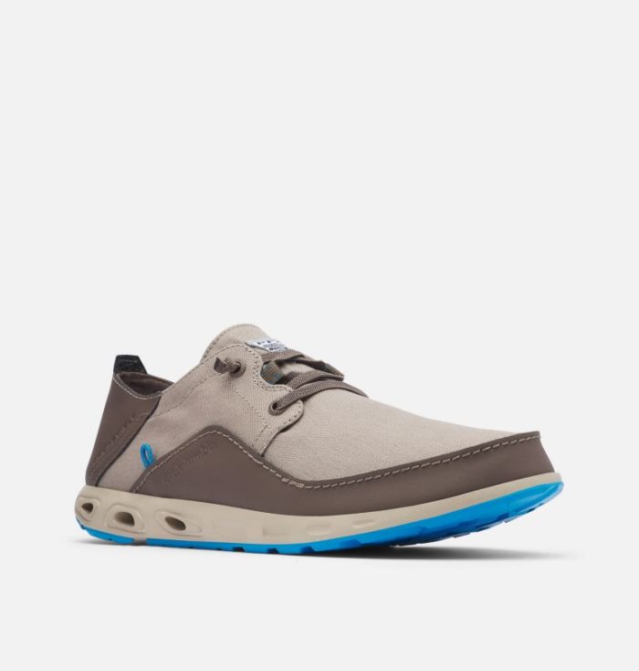 Sapatos de Vela Columbia Bahama™ Vent Relaxed PFG Shoe Masculino Bege Azuis Portugal | 114998-VIID