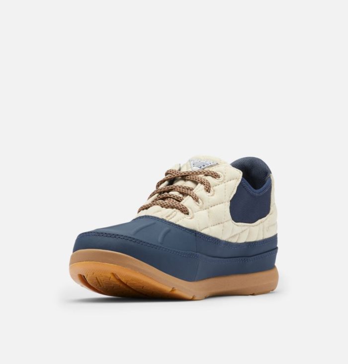 Sapatos de Vela Columbia PFG Delray™ Duck II Shoe Feminino Creme Azul Marinho Portugal | 170130-W84G