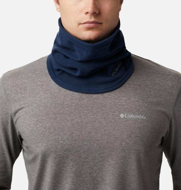 Cachecóis E Polainas Columbia Trilha Shaker™ Omni-Heat™ Fleece Gaiter Masculino Azul Marinho Portugal | 135096-55O3