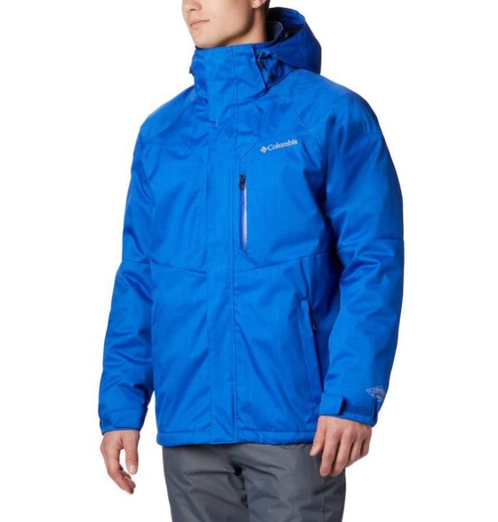 Jaqueta De Esqui Columbia Alpine Action™ Jaqueta Isolada Masculino Azuis Portugal | 194240-XUPF