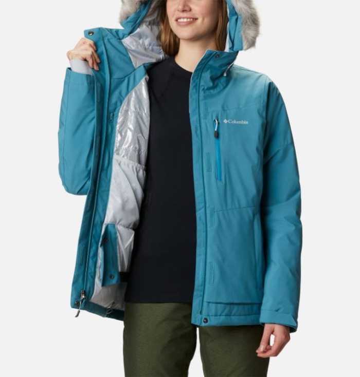 Jaqueta De Esqui Columbia Ava Alpine™ Jaqueta Isolada Feminino Azuis Portugal | 190656-0WLA