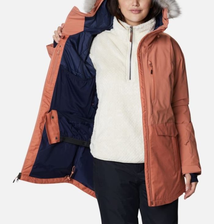 Jaqueta De Esqui Columbia Mount Bindo™ Jaqueta Isolada Feminino Laranja Portugal | 149916-UWXK