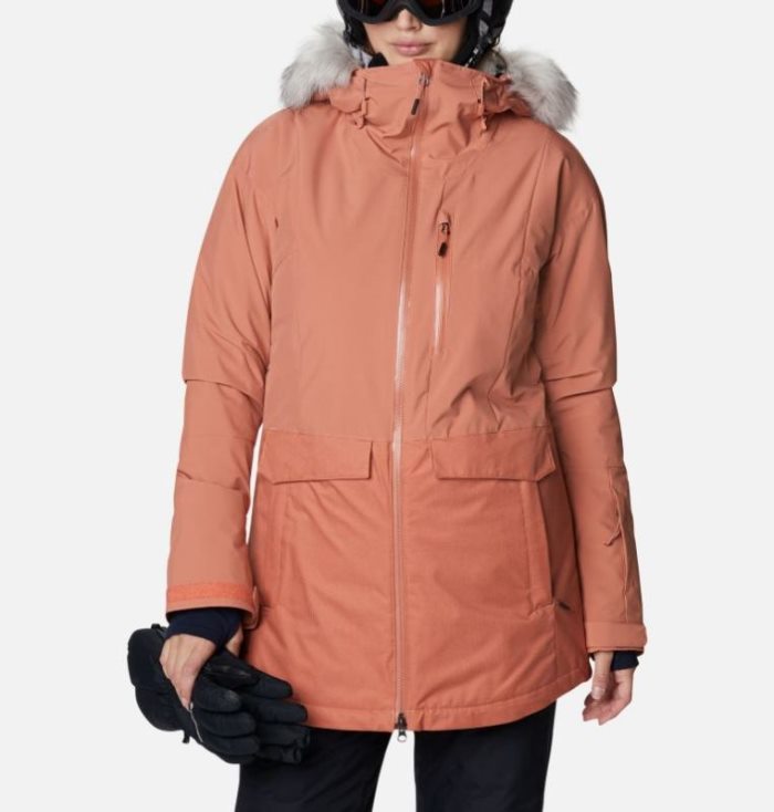 Jaqueta De Esqui Columbia Mount Bindo™ Jaqueta Isolada Feminino Laranja Portugal | 149916-UWXK