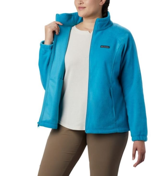 Jaqueta De Primavera Columbia Benton Springs™ Full Zip Feminino Azuis Escuro Portugal | 147529-0Y2Q