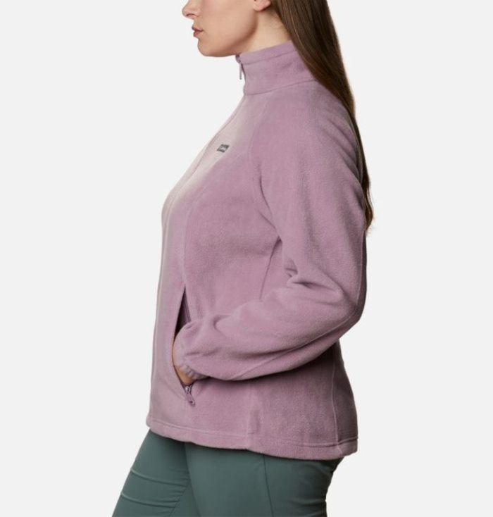 Jaqueta De Primavera Columbia Benton Springs™ Full Zip Feminino Roxo Vermelhas Portugal | 147982-Z4VA