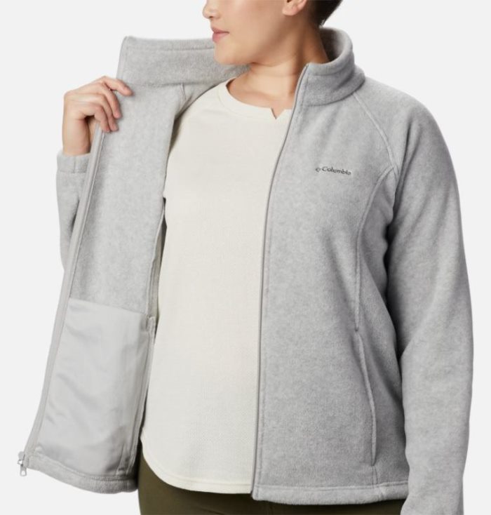 Jaqueta De Primavera Columbia Benton Springs™ Full Zip Feminino Luz Cinzentas Portugal | 158502-JGR4