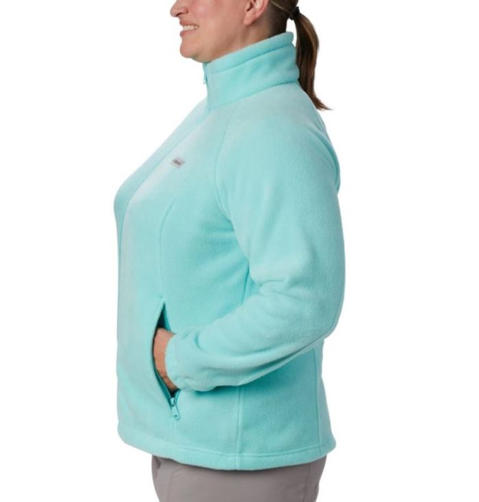 Jaqueta De Primavera Columbia Benton Springs™ Full Zip Feminino Luz Turquesa Portugal | 164869-UYTZ