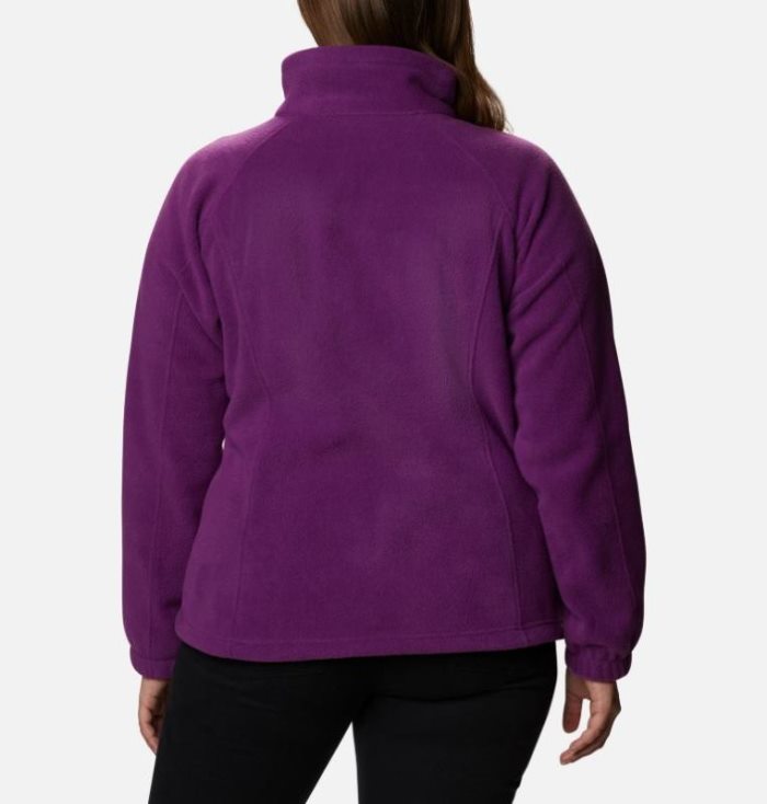 Jaqueta De Primavera Columbia Benton Springs™ Full Zip Feminino Roxo Portugal | 174756-442R