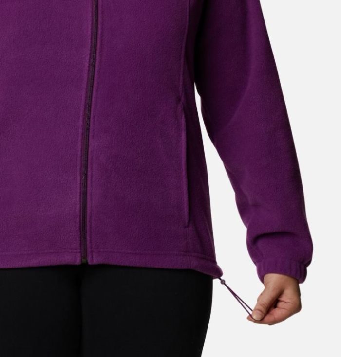 Jaqueta De Primavera Columbia Benton Springs™ Full Zip Feminino Roxo Portugal | 174756-442R