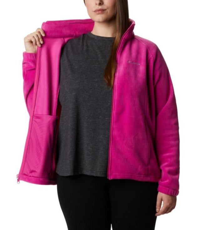 Jaqueta De Primavera Columbia Benton Springs™ Full Zip Feminino Fucsia Portugal | 178424-VBMY