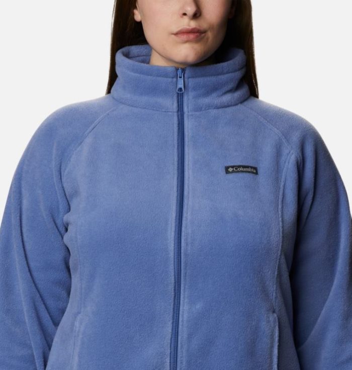 Jaqueta De Primavera Columbia Benton Springs™ Full Zip Feminino Azul Marinho Azuis Portugal | 178958-T0Z7