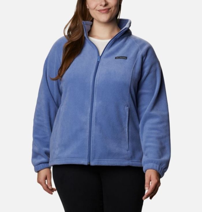 Jaqueta De Primavera Columbia Benton Springs™ Full Zip Feminino Azul Marinho Azuis Portugal | 187410-4108