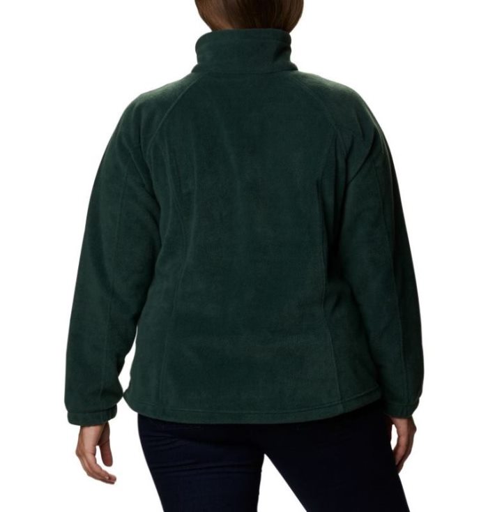 Jaqueta De Primavera Columbia Benton Springs™ Full Zip Feminino Verdes Portugal | 189745-TEFS