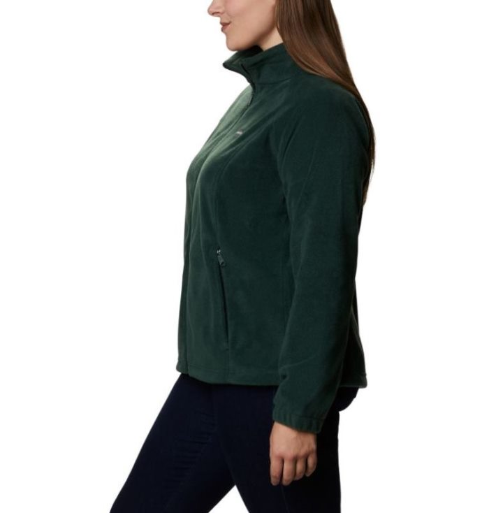 Jaqueta De Primavera Columbia Benton Springs™ Full Zip Feminino Verdes Portugal | 189745-TEFS