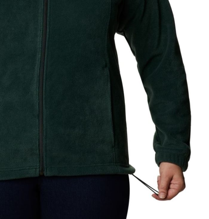 Jaqueta De Primavera Columbia Benton Springs™ Full Zip Feminino Verdes Portugal | 189745-TEFS