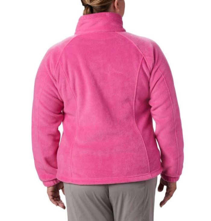 Jaqueta De Primavera Columbia Tested Tough In Pink™ Benton Springs Fleece Feminino Rosa Portugal | 166809-TMSU