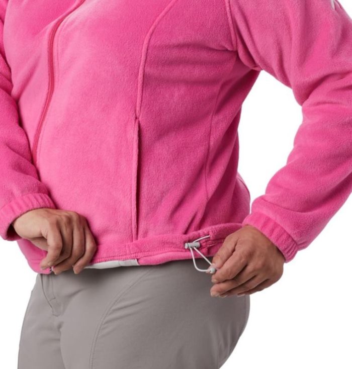 Jaqueta De Primavera Columbia Tested Tough In Pink™ Benton Springs Fleece Feminino Rosa Portugal | 166809-TMSU