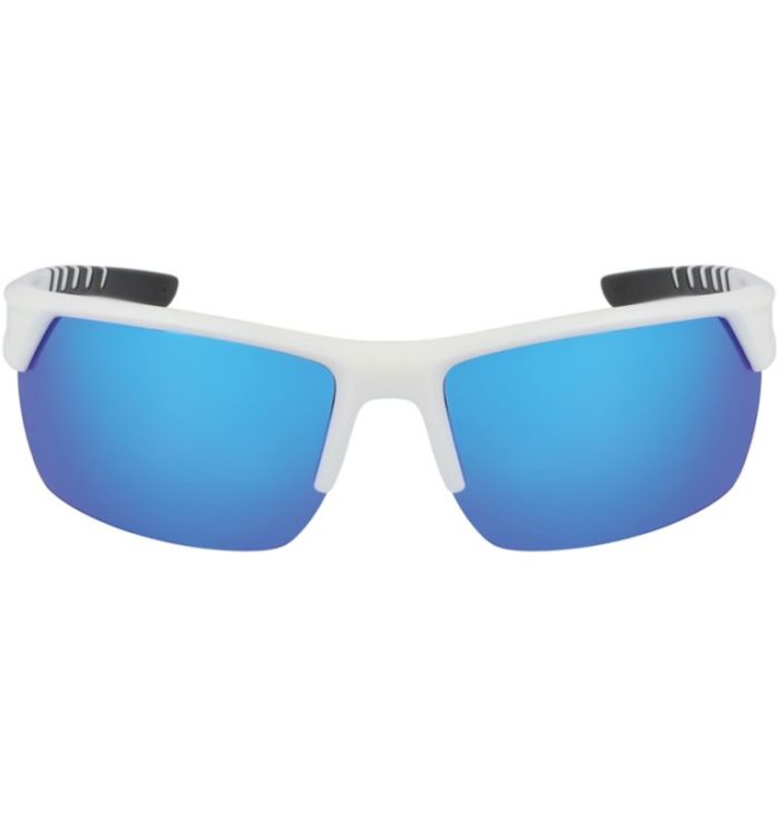 Óculos De Sol E Óculos De Proteção Columbia Peak Racer Sunglasses Masculino Branco Azuis Portugal | 162615-LWU4