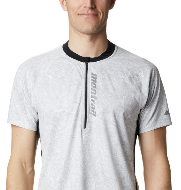 Camisetas Columbia FKT™ Curta Sleeve Top Masculino Branco Portugal | 130914-1TA2