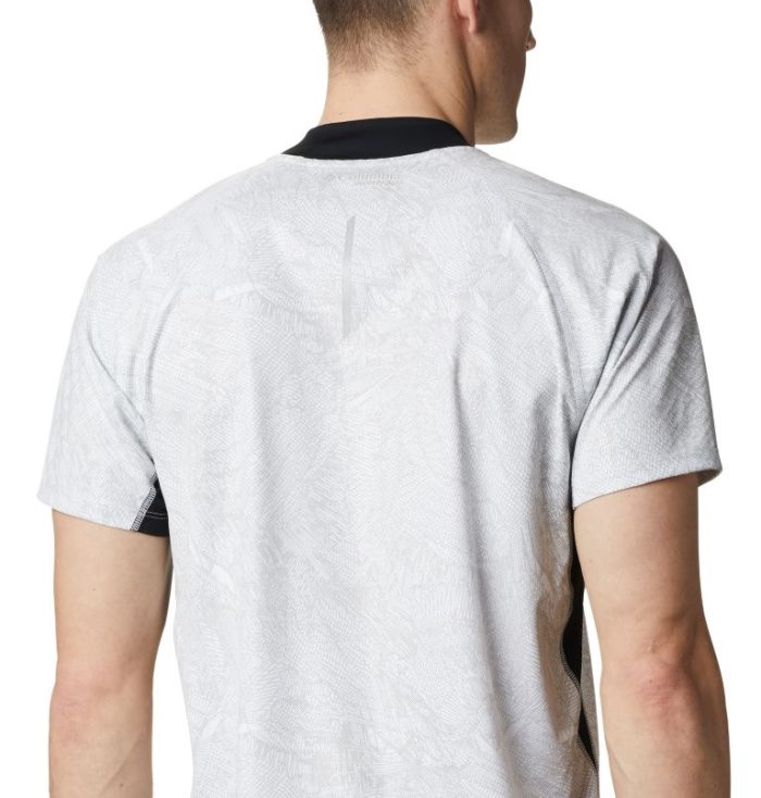 Camisetas Columbia FKT™ Curta Sleeve Top Masculino Branco Portugal | 130914-1TA2