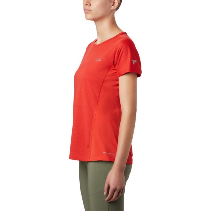 Camisetas Columbia Irico™ Knit Curta Sleeve Shirt Feminino Laranja Portugal | 131665-A0Y6