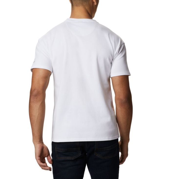 Camisetas Columbia Lodge™ Logo Tee Masculino Branco Portugal | 158032-HE61