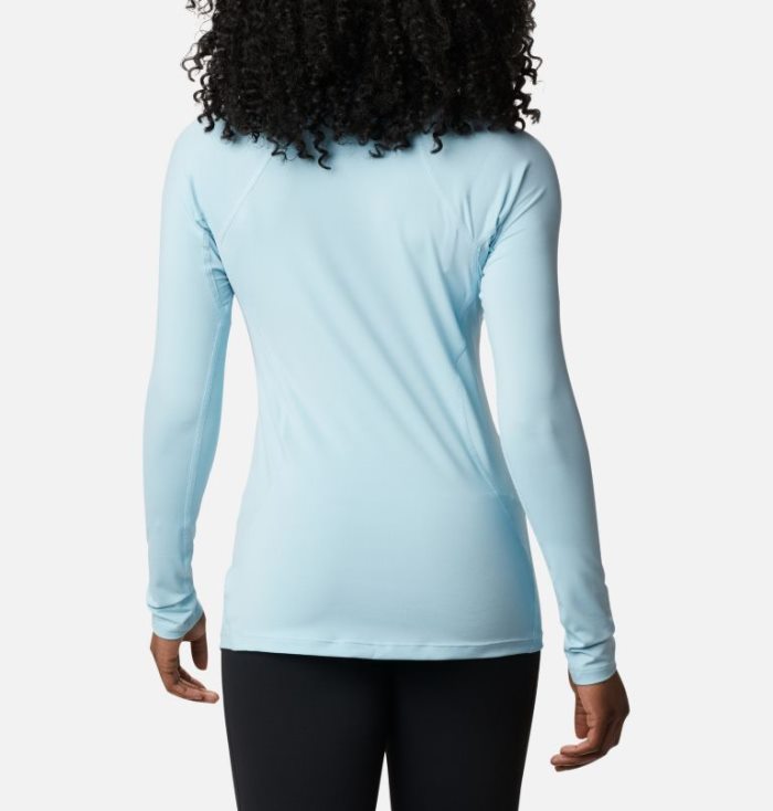 Camisetas Columbia Midweight Stretch Baselayer Long Sleeve Shirt Feminino Azuis Portugal | 155283-5VR0