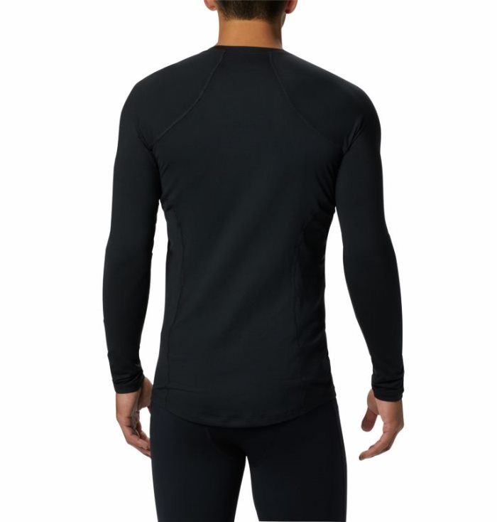 Camisetas Columbia Midweight Stretch Baselayer Long Sleeve Shirt Masculino Pretas Portugal | 160994-8SHJ