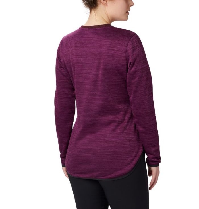 Camisetas Columbia Northern Conforto™ Camada Intermediária Shirt Feminino Roxo Portugal | 124036-VIHP