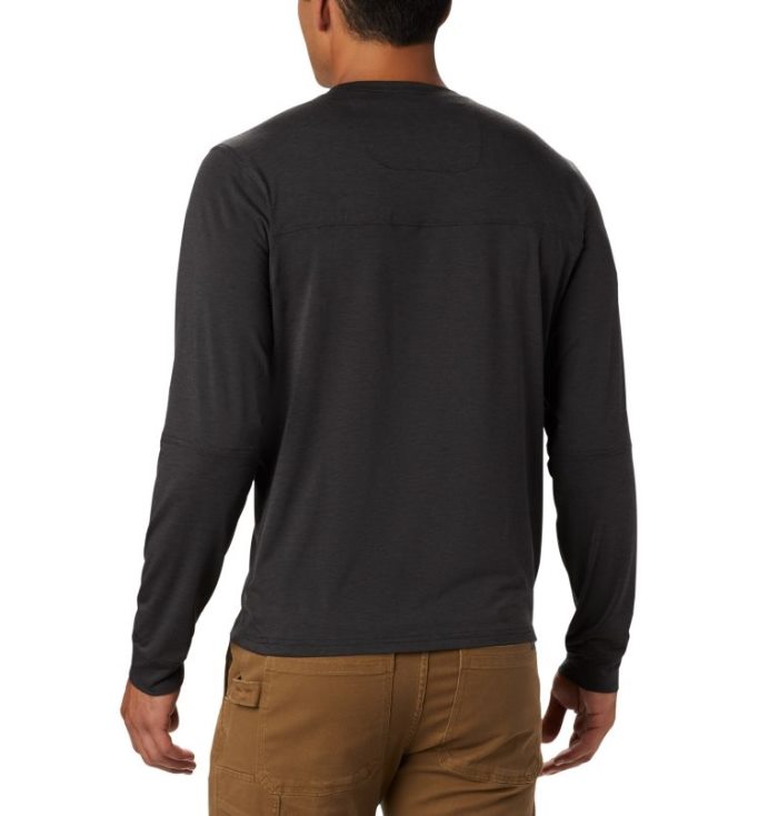 Camisetas Columbia Outdoor Elements™ Long Sleeve T-Shirt Masculino Pretas Portugal | 141890-0IVP