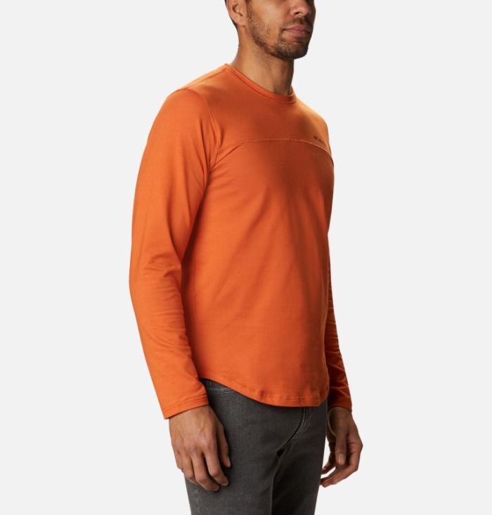 Camisetas Columbia Rugged Ridge™ Long Sleeve Crew Masculino Laranja Portugal | 124878-IF3N