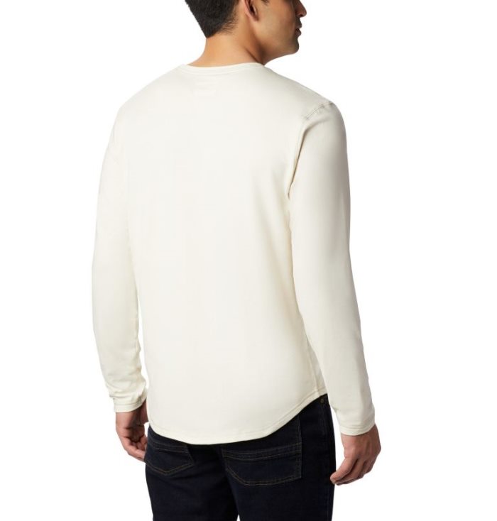 Camisetas Columbia Rugged Ridge™ Long Sleeve Crew Masculino Branco Portugal | 161539-ZXWG