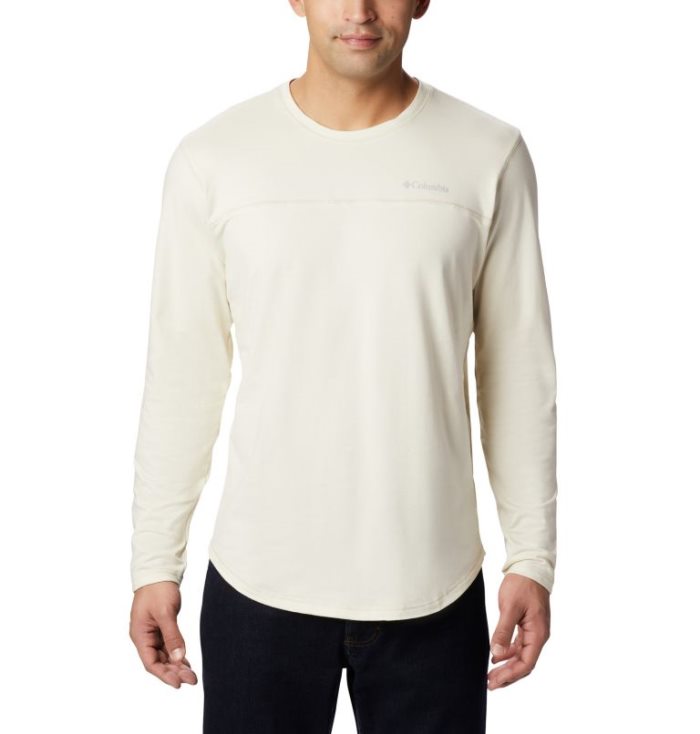 Camisetas Columbia Rugged Ridge™ Long Sleeve Crew Masculino Branco Portugal | 161539-ZXWG