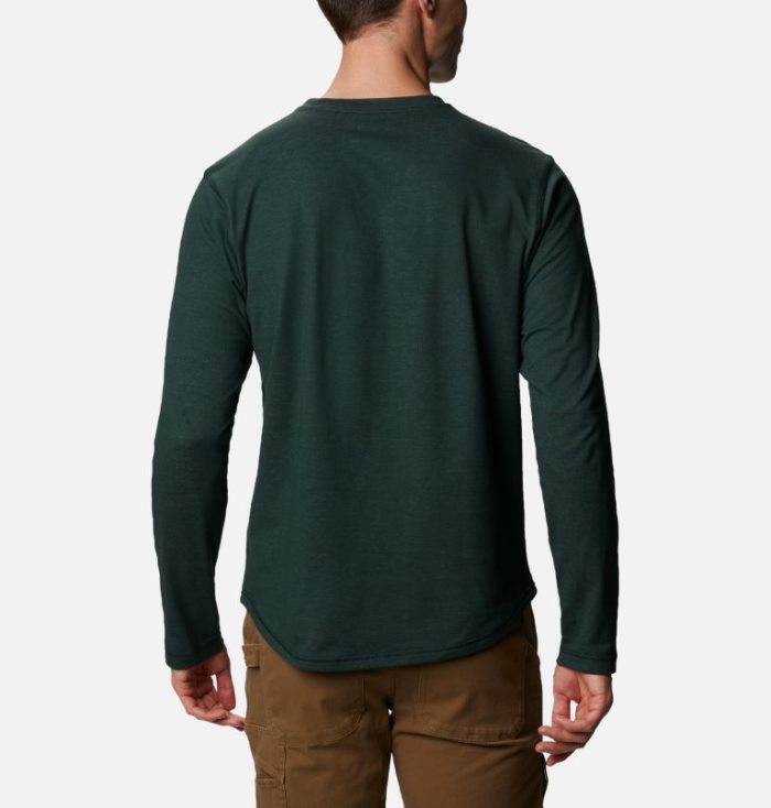 Camisetas Columbia Rugged Ridge™ Long Sleeve Crew Masculino Verdes Portugal | 174316-BM4L