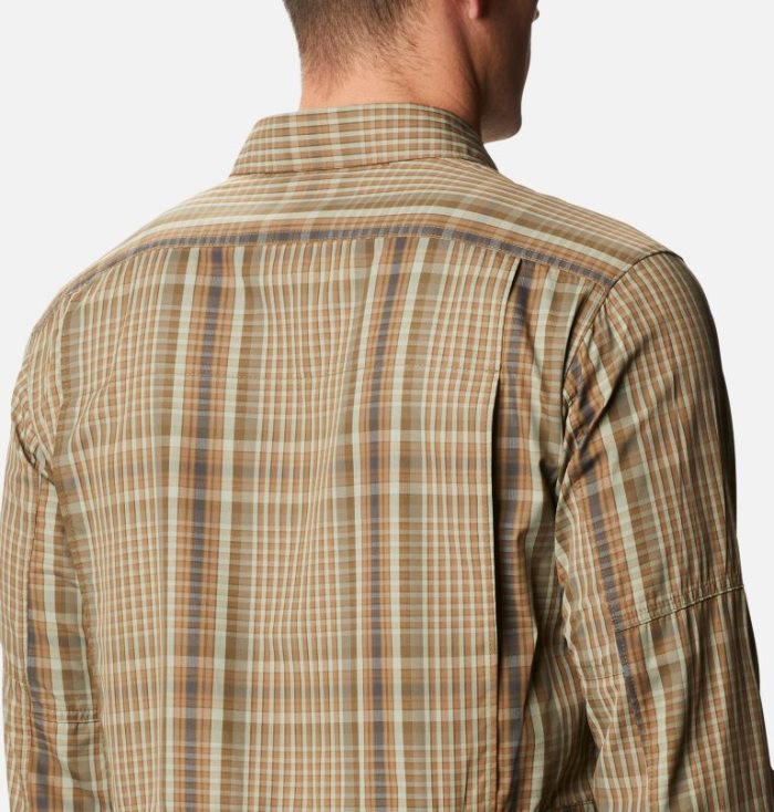 Camisetas Columbia Silver Ridge™ 2.0 Plaid Long Sleeve Shirt Masculino Marrom Multicoloridas Portugal | 191888-WEMG