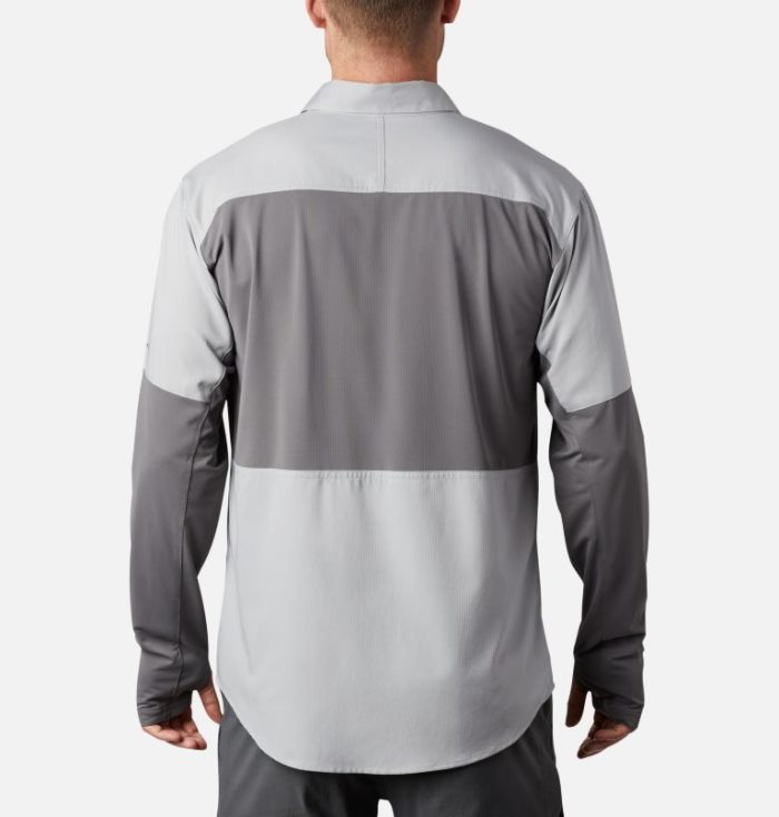 Camisetas Columbia Silver Ridge™ Lite Híbrido Shirt Masculino Cinzentas Portugal | 143119-7IGC