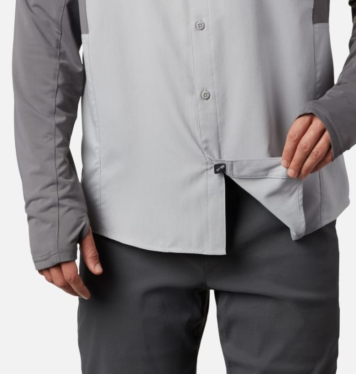 Camisetas Columbia Silver Ridge™ Lite Híbrido Shirt Masculino Cinzentas Portugal | 143119-7IGC