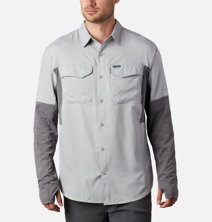 Camisetas Columbia Silver Ridge™ Lite Híbrido Shirt Masculino Cinzentas Portugal | 143119-7IGC