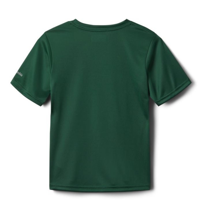 Camisetas Columbia Skylight Cave™ Curta Sleeve Tee Criança Verdes Portugal | 180750-2D2K